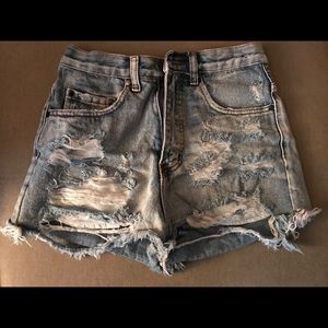 Jean shorts